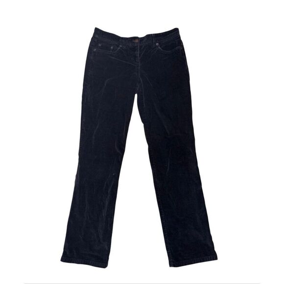 Boden Velvet Bootcut Pants - Picture 1 of 6